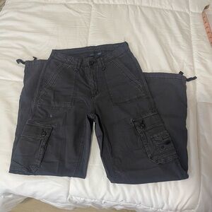 American Eagle Outfitters Black Stretch Shorts